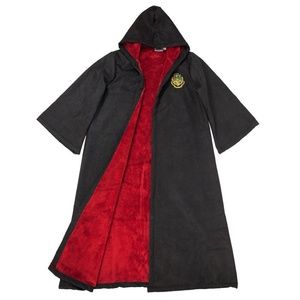 Harry Potter Hogwarts Robe, Faux Suede & Fur, NEW